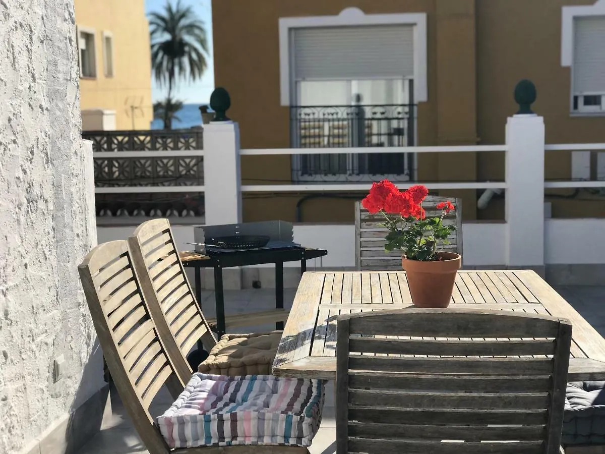 Holiday home Malaga Beach House, 2 City Bikes, 2 Children'S Bikes, Wifi, Big Terrace, Bbq, Family, Childfriendly