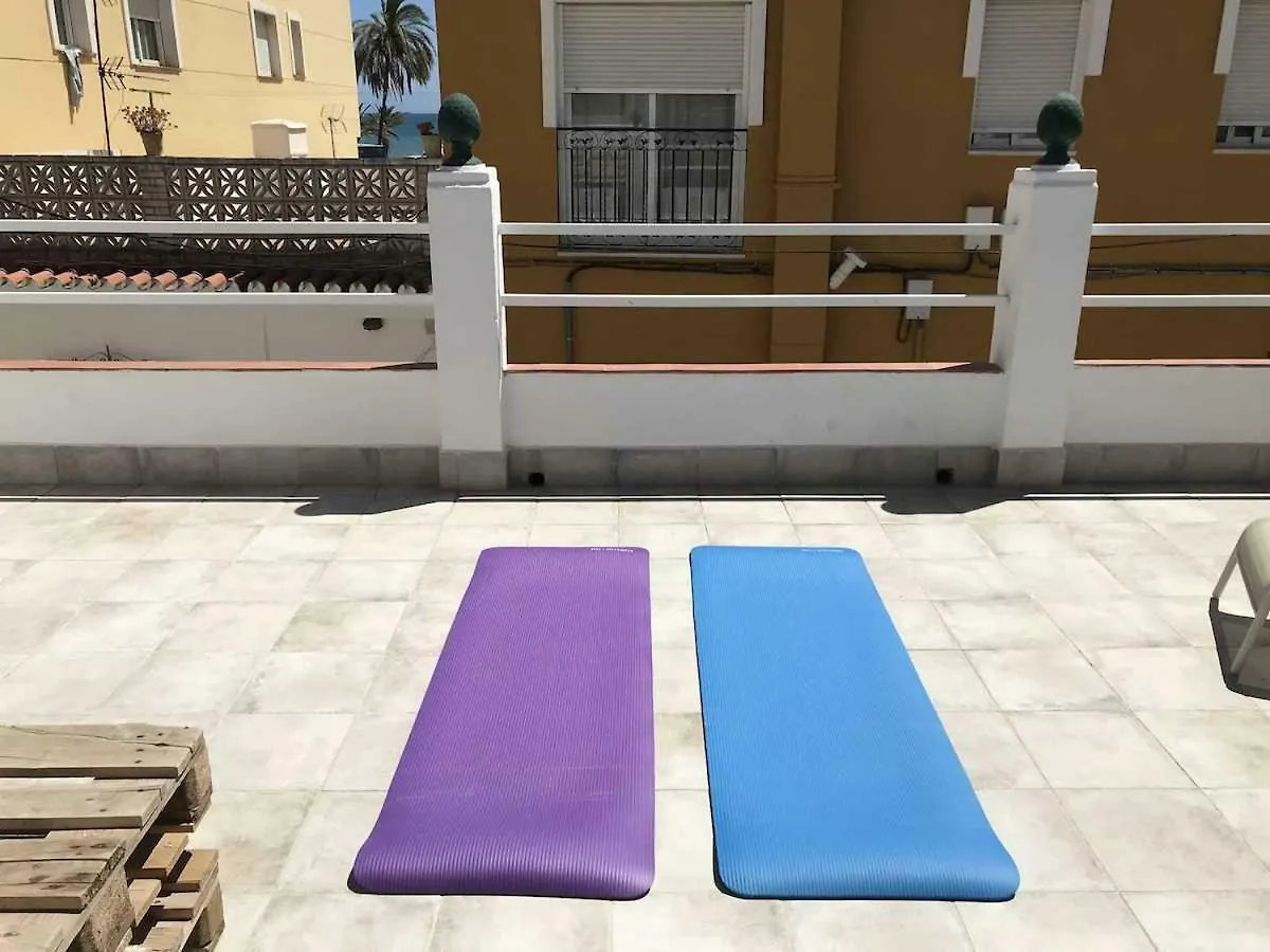 Holiday home Malaga Beach House, 2 City Bikes, 2 Children'S Bikes, Wifi, Big Terrace, Bbq, Family, Childfriendly